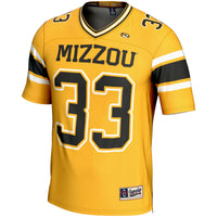 Missouri Tigers Football Jersey, Gold Sportswear Jersey Shirt, Lightweight Breathable Athletic Jersey, Casual Gift for Men, Style 200667700
