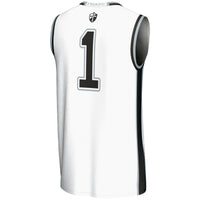 Providence Friars Basketball Jersey, White Lightweight Sportswear Jersey Shirt, Sleeveless Athletic Tank Jersey, Casual Gift for Men