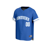 Kentucky Wildcats Baseball Jersey, Royal Fashion Sportswear Jersey Shirt, Lightweight Breathable Athletic Jersey, Casual Gift for Men