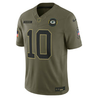 Green Bay Packers Football Jersey, Olive Limited Sportswear Jersey Shirt, Lightweight Breathable Athletic Jersey, Casual Gift for Men