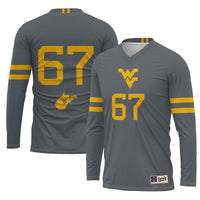 West Virginia Mountaineers Volleyball Jersey, Sportswear Jersey Shirt, Lightweight Athletic Jersey, Casual Gift for Men, Style 200461772