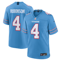 Wan'Dale Robinson Tennessee Titans Football Jersey, Light Sportswear Jersey Shirt, Lightweight Breathable Athletic Jersey, Casual Gift for Men