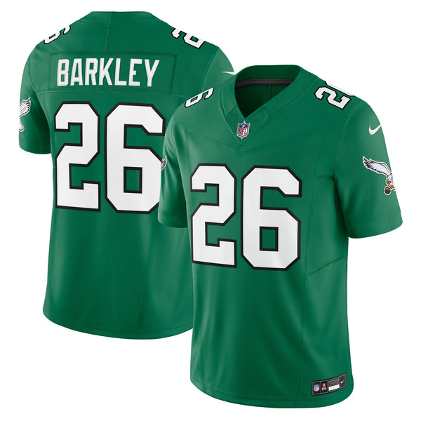 Philadelphia Eagles Saquon Barkley Kelly Green Alternate Limited Jersey