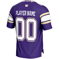 Washington Huskies Football Jersey, Purple Sportswear Jersey Shirt, Lightweight Breathable Athletic Jersey, Casual Gift for Men, Style 5233561