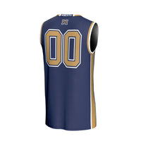 Montana State Bobcats Basketball Jersey, Navy Fashion Lightweight Sportswear Jersey Shirt, Sleeveless Athletic Tank Jersey, Casual Gift for Men