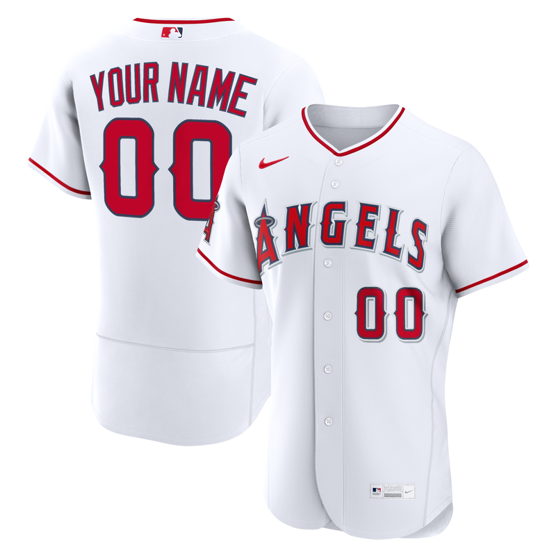 Los Angeles Angels Baseball Jersey, White Authentic Home Sportswear Jersey Shirt, Lightweight Breathable Athletic Jersey, Casual Gift for Men