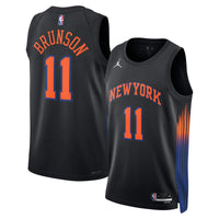 Jalen Brunson New York Knicks Basketball Jersey, Black Sportswear Jersey Shirt, Sleeveless Athletic Tank Jersey, Casual Gift for Men