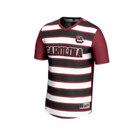 South Carolina Gamecocks Soccer Jersey, Garnet/Navy Fashion Sportswear Jersey Shirt, Lightweight Breathable Athletic Jersey, Casual Gift for Men