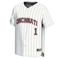 Cincinnati Bearcats Baseball Jersey, White Fashion Sportswear Jersey Shirt, Lightweight Breathable Athletic Jersey, Casual Gift for Men