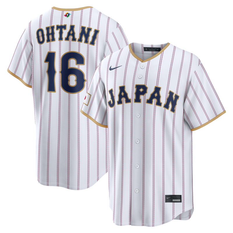 Japan Shohei Ohtani White 2026 World Classic Home Baseball Jersey, Sportswear Jersey Shirt, Lightweight Athletic Jersey, Casual Gift for Men