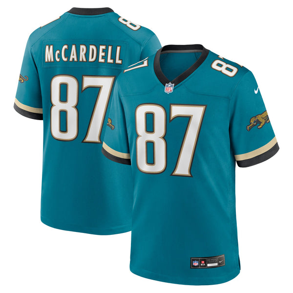 Jacksonville Jaguars Keenan McCardell Teal Retired Player Alternate Game Jersey