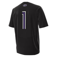 Northwestern Wildcats Football Jersey, Black Replica Sportswear Jersey Shirt, Lightweight Breathable Athletic Jersey, Casual Gift for Men