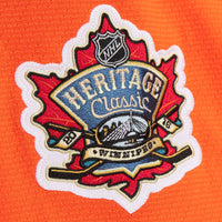 Connor McDavid Edmonton Oilers Hockey Jersey, Orange Sportswear Jersey Shirt, Long Sleeve Hockey Sweater Jersey, Casual Gift for Men