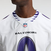Roquan Smith Baltimore Ravens Football Jersey, White Game Sportswear Jersey Shirt, Lightweight Breathable Athletic Jersey, Casual Gift for Men