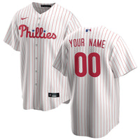Philadelphia Phillies Baseball Jersey, White Sportswear Jersey Shirt, Lightweight Breathable Athletic Jersey, Casual Gift for Men, Style 3811593