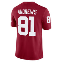 Oklahoma Sooners Football Jersey, Crimson Sportswear Jersey Shirt, Lightweight Breathable Athletic Jersey, Casual Gift for Men, Style 200894544