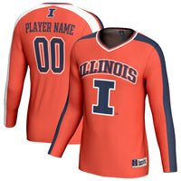 Illinois Fighting Illini Volleyball Jersey, Sportswear Jersey Shirt, Lightweight Athletic Jersey, Casual Gift for Men, Style 203494834
