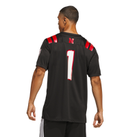 Nebraska Huskers Football Jersey, Black Sportswear Jersey Shirt, Lightweight Breathable Athletic Jersey, Casual Gift for Men