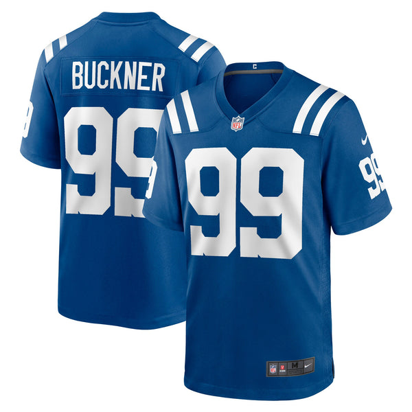 Indianapolis Colts DeForest Buckner Royal Game Jersey
