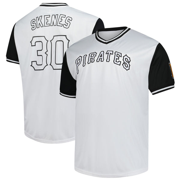 Pittsburgh Pirates Paul Skenes White Big & Tall Name & Number Jersey