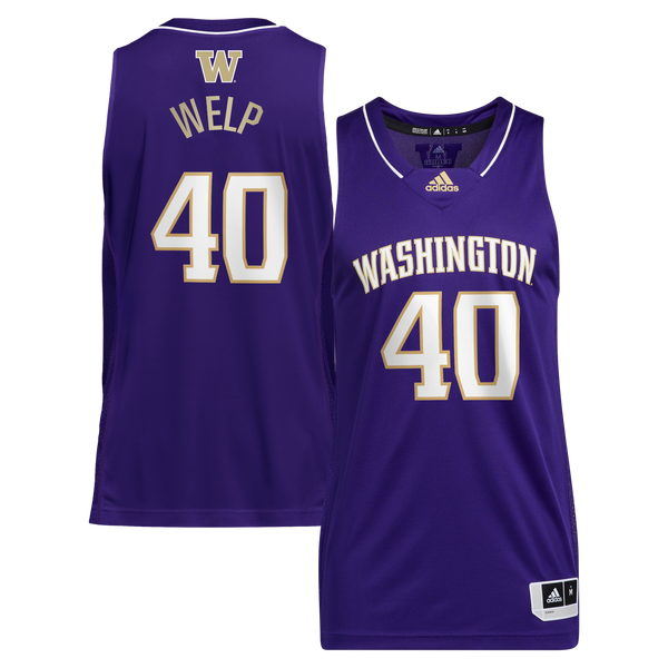 Chris Welp Washington Huskies Retired Player Jersey - Purple