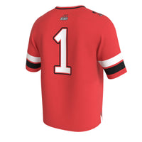 Jacksonville State Gamecocks Football Jersey, Red Fashion Sportswear Jersey Shirt, Lightweight Breathable Athletic Jersey, Casual Gift for Men