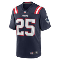Marcus Jones New England Patriots Football Jersey, Navy Sportswear Jersey Shirt, Lightweight Breathable Athletic Jersey, Casual Gift for Men