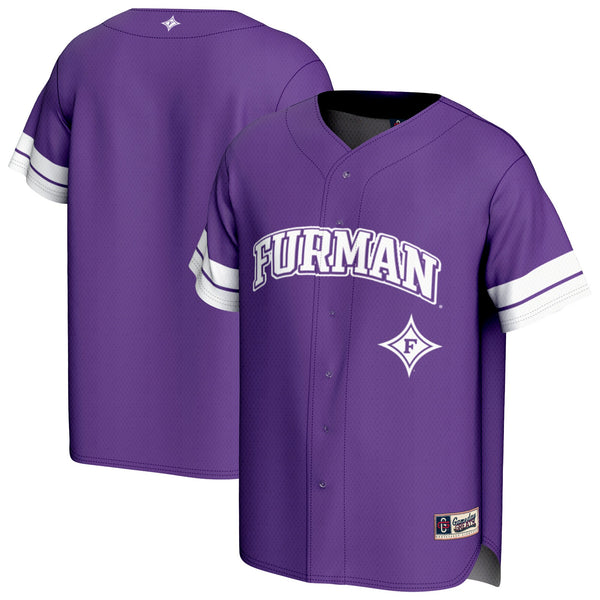 Furman Paladins Spirit Baseball Jersey - Purple