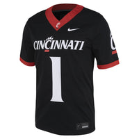 Cincinnati Bearcats Football Jersey, Black Sportswear Jersey Shirt, Lightweight Breathable Athletic Jersey, Casual Gift for Men