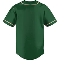 Florida A&M Rattlers Lightweight Baseball Jersey, Green Sportswear Jersey Shirt, Lightweight Breathable Athletic Jersey, Casual Gift for Men