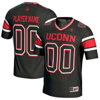 UConn Huskies Football Jersey, Black Sportswear Jersey Shirt, Lightweight Breathable Athletic Jersey, Casual Gift for Men