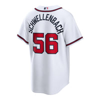 Spencer Schwellenbach Atlanta Baseball Jersey, Sportswear Jersey Shirt, Lightweight Athletic Jersey, Casual Gift for Men, Style 2001978378