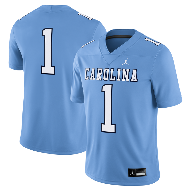 North Carolina Tar Heels Football Jersey, Sportswear Jersey Shirt, Lightweight Breathable Athletic Jersey, Casual Gift for Men, Style 2001726280