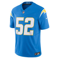Khalil Mack Los Angeles Chargers Football Jersey, Powder Sportswear Jersey Shirt, Lightweight Breathable Athletic Jersey, Casual Gift for Men