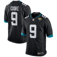 Logan Cooke Jacksonville Jaguars Football Jersey, Black Sportswear Jersey Shirt, Lightweight Breathable Athletic Jersey, Casual Gift for Men