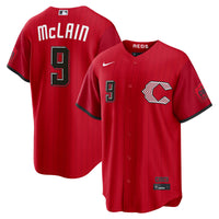Matt McLain Cincinnati Reds Baseball Jersey, Red Sportswear Jersey Shirt, Lightweight Breathable Athletic Jersey, Casual Gift for Men
