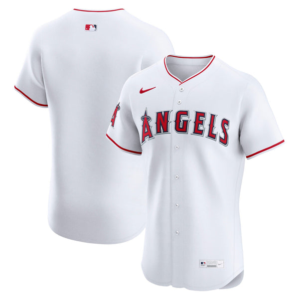 Los Angeles Angels White Home Elite Jersey