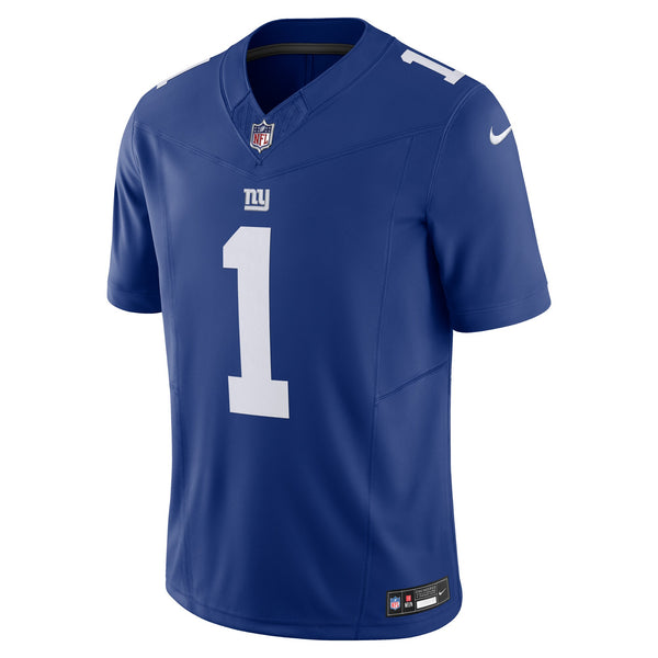 New York Giants Malik Nabers Royal Limited Jersey