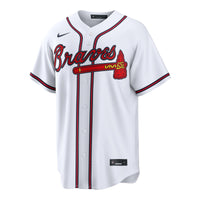 Mauricio Dubón Atlanta Braves Baseball Jersey, White Sportswear Jersey Shirt, Lightweight Breathable Athletic Jersey, Casual Gift for Men