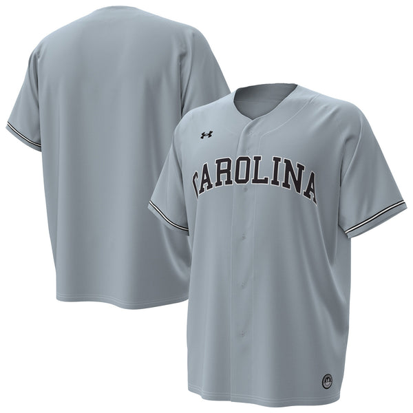 South Carolina Gamecocks Replica Baseball Jersey - Gray