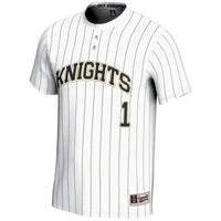 UCF Knights Softball Jersey, White Sportswear Jersey Shirt, Lightweight Breathable Athletic Jersey, Casual Gift for Men, Style 200119482