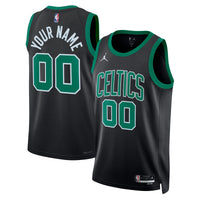 Boston Celtics Basketball Jersey, Black Swingman Sportswear Jersey Shirt, Sleeveless Athletic Tank Jersey, Casual Gift for Men, Style 13315666
