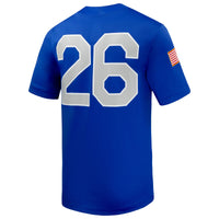 Air Force Falcons Football Jersey, Royal Replica Sportswear Jersey Shirt, Lightweight Breathable Athletic Jersey, Casual Gift for Men