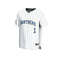 Pitt Panthers Baseball Jersey, White Lightweight Sportswear Jersey Shirt, Lightweight Breathable Athletic Jersey, Casual Gift for Men