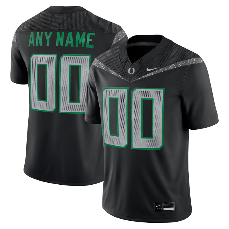 Oregon Ducks Football Jersey, Black Game Sportswear Jersey Shirt, Lightweight Breathable Athletic Jersey, Casual Gift for Men, Style 202015214