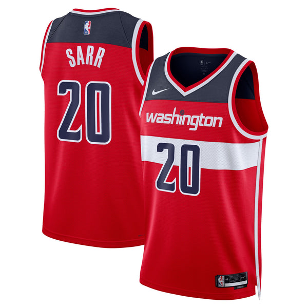 Washington Wizards Icon Swingman Jersey - Red - Alexandre Sarr