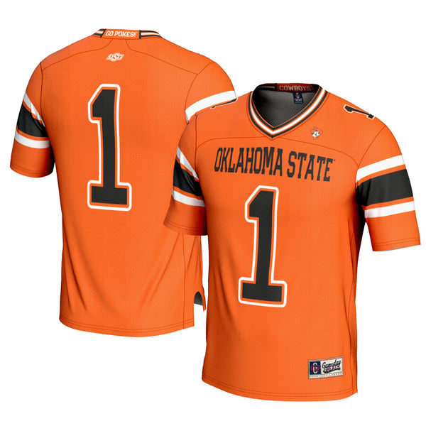 #1 Oklahoma State Cowboys Football Jersey - Orange