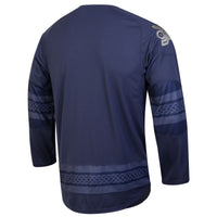 Notre Dame Fighting Irish Hockey Jersey, Navy Sportswear Jersey Shirt, Long Sleeve Hockey Sweater Jersey, Casual Gift for Men, Style 201841331