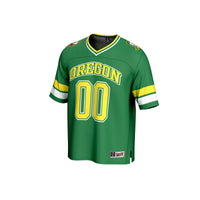 Oregon Ducks Football Jersey, Green Sportswear Jersey Shirt, Lightweight Breathable Athletic Jersey, Casual Gift for Men, Style 202073247