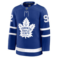 Gavin McKenna Toronto Maple Leafs Hockey Jersey, Blue Premium Sportswear Jersey Shirt, Long Sleeve Hockey Sweater Jersey, Casual Gift for Men